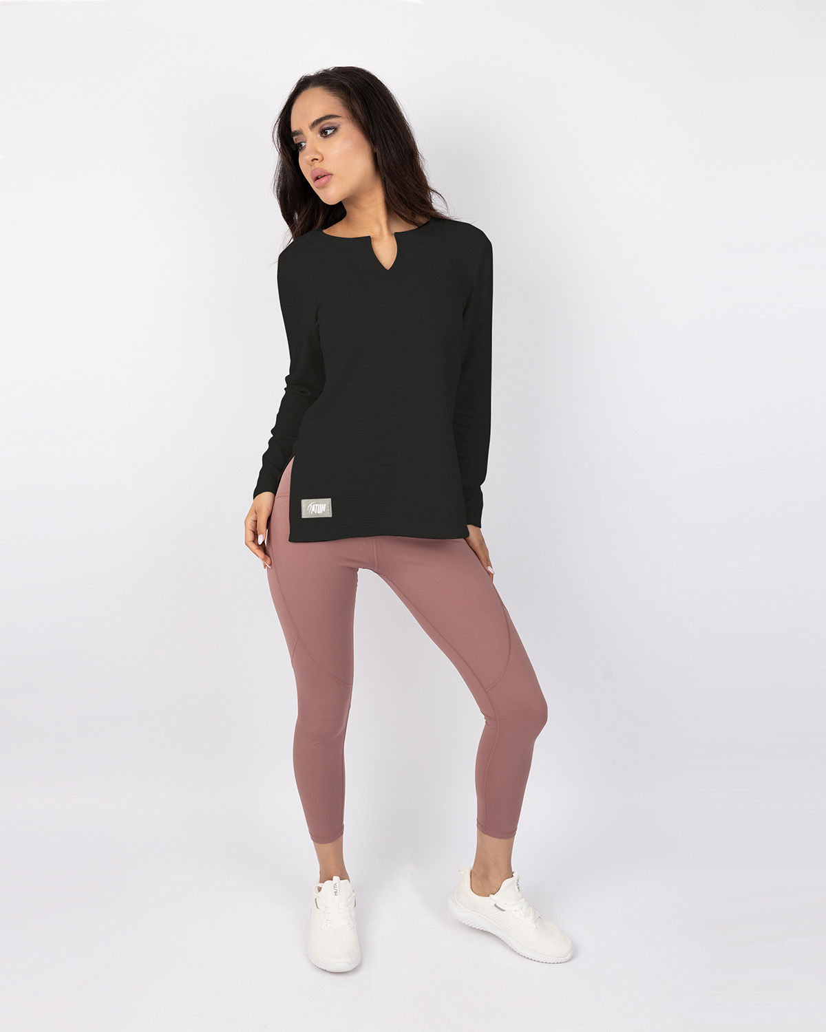 Women's Cotton Rib Long Sleeve T-Shirt