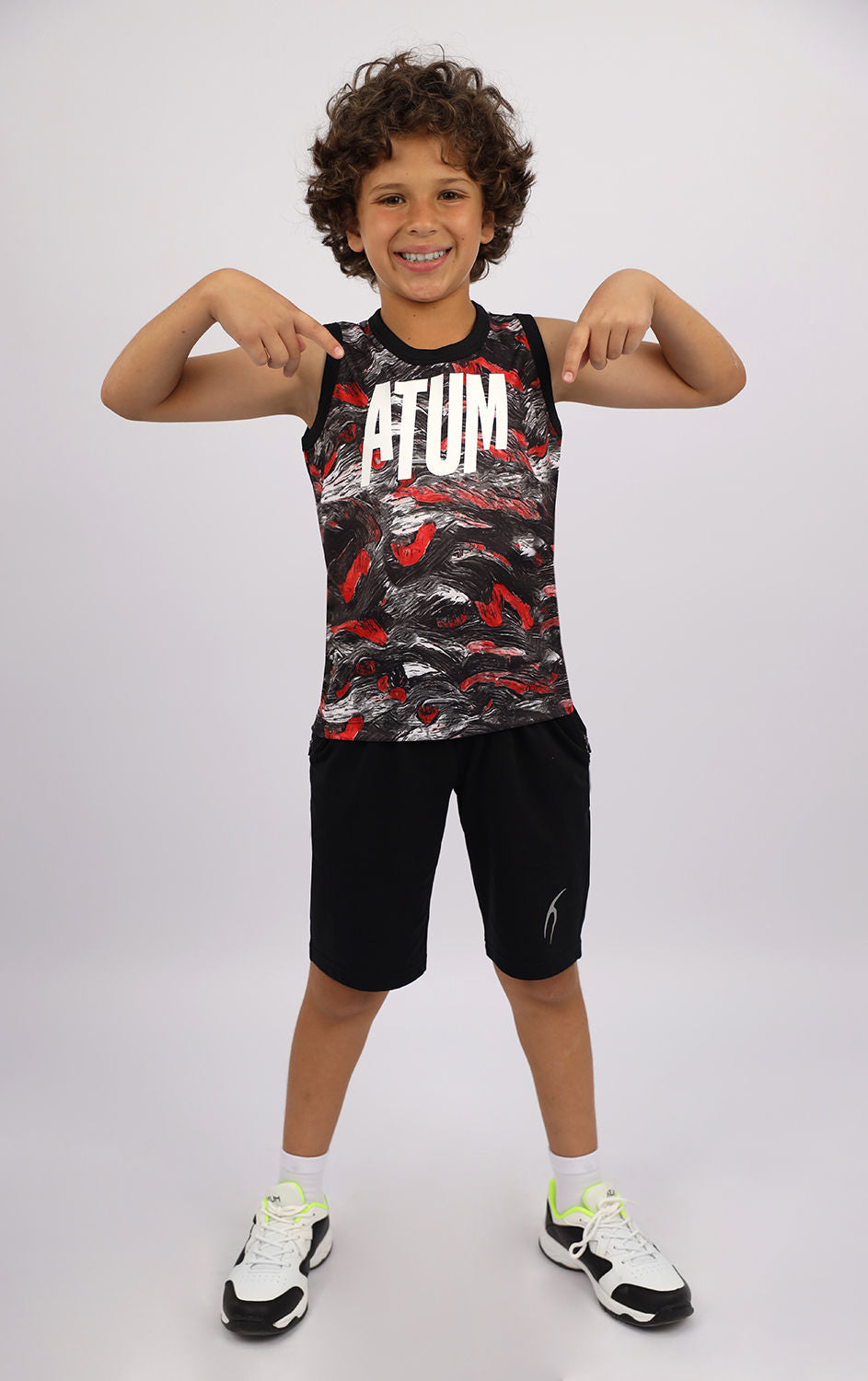 Atum Boy's Printed Tank Top - Atum Egypt #