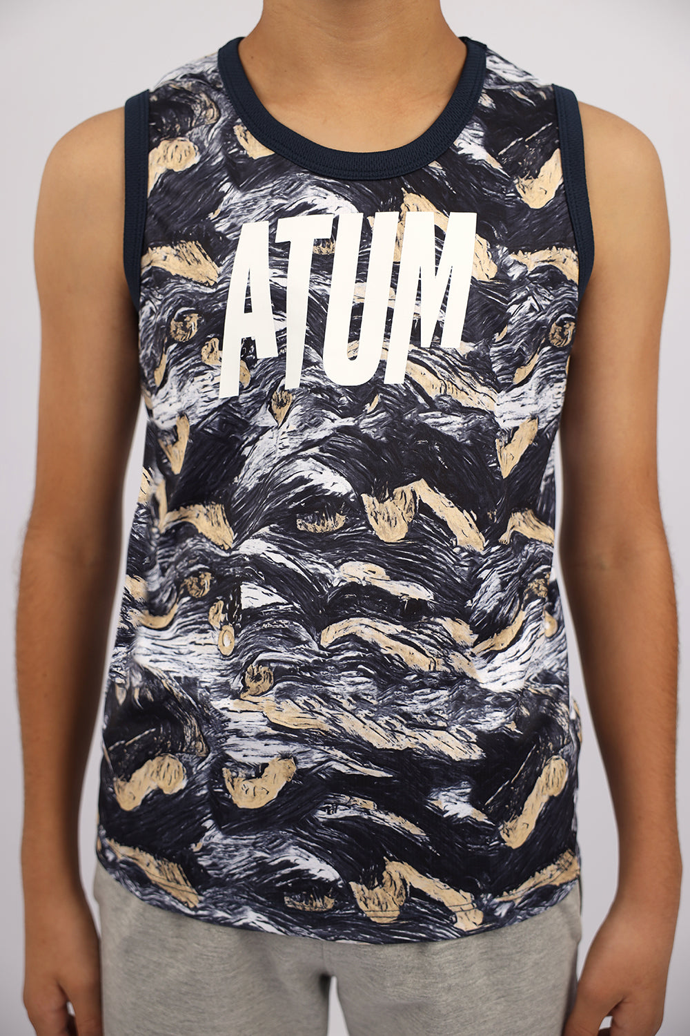 Atum Boy's Printed Tank Top - Atum Egypt