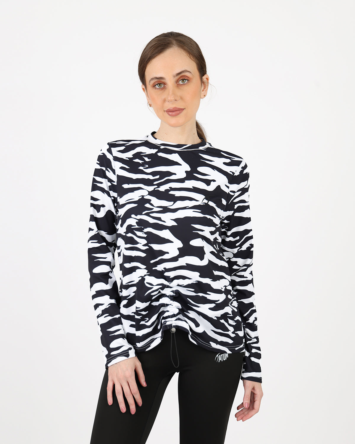 Cinchable Long-Sleeve T-Shirt