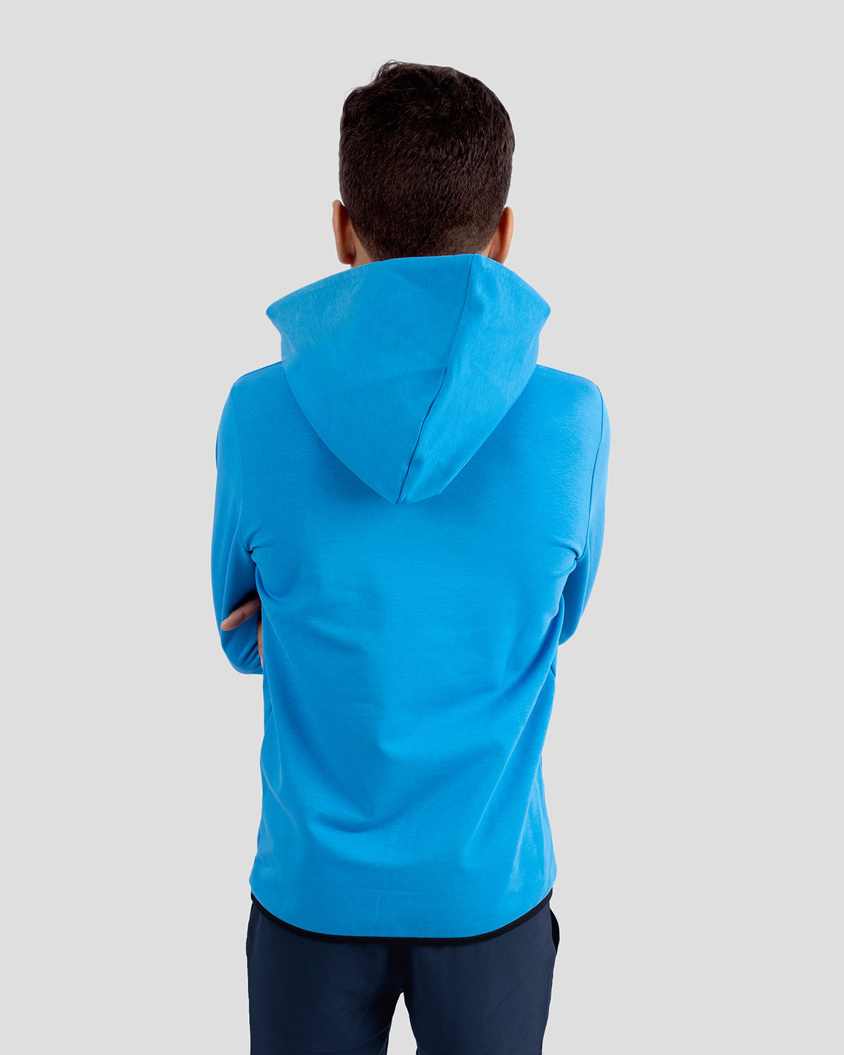 Boy's High Neck Hoodie