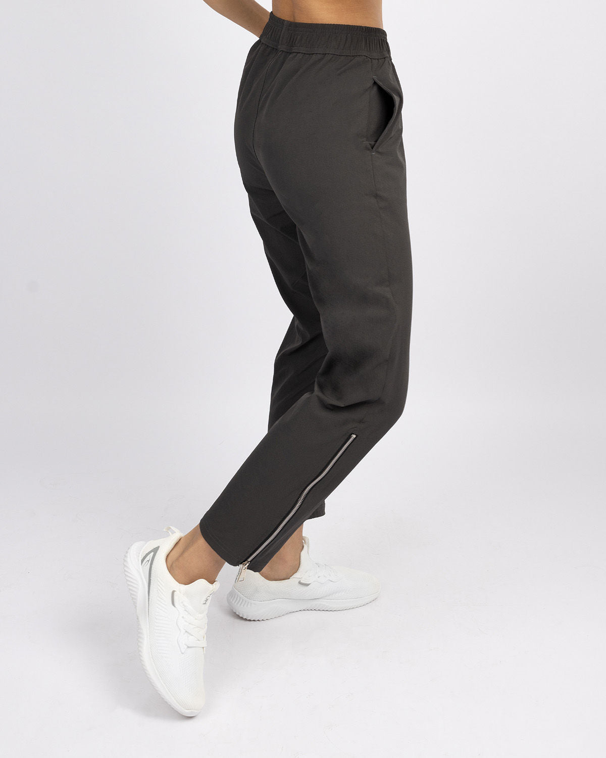 Sports Slit Zipper Women's Pants