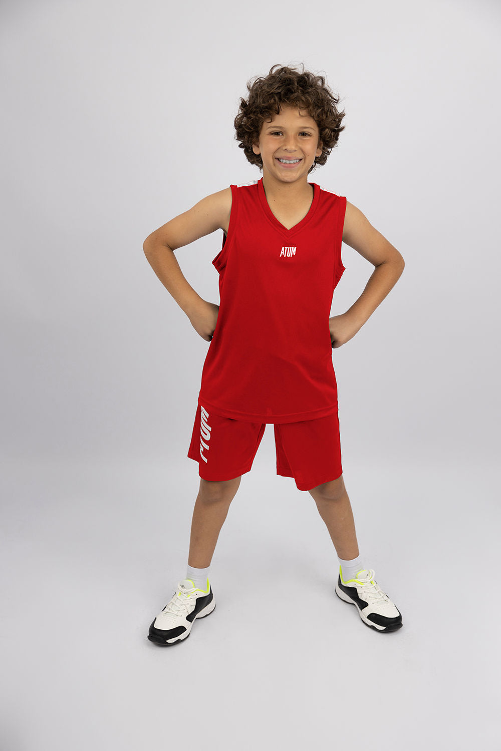 Atum Boy's Basic V-Neck Tank Top - Atum Egypt 