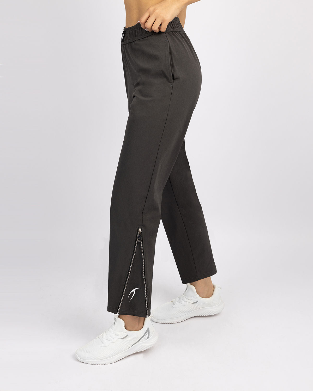 Sports Slit Zipper Women's Pants