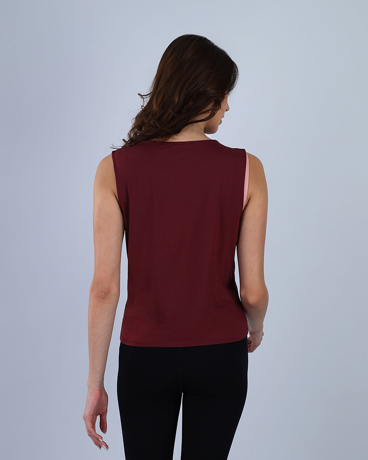 YOGA Twist Cropped Tank Top