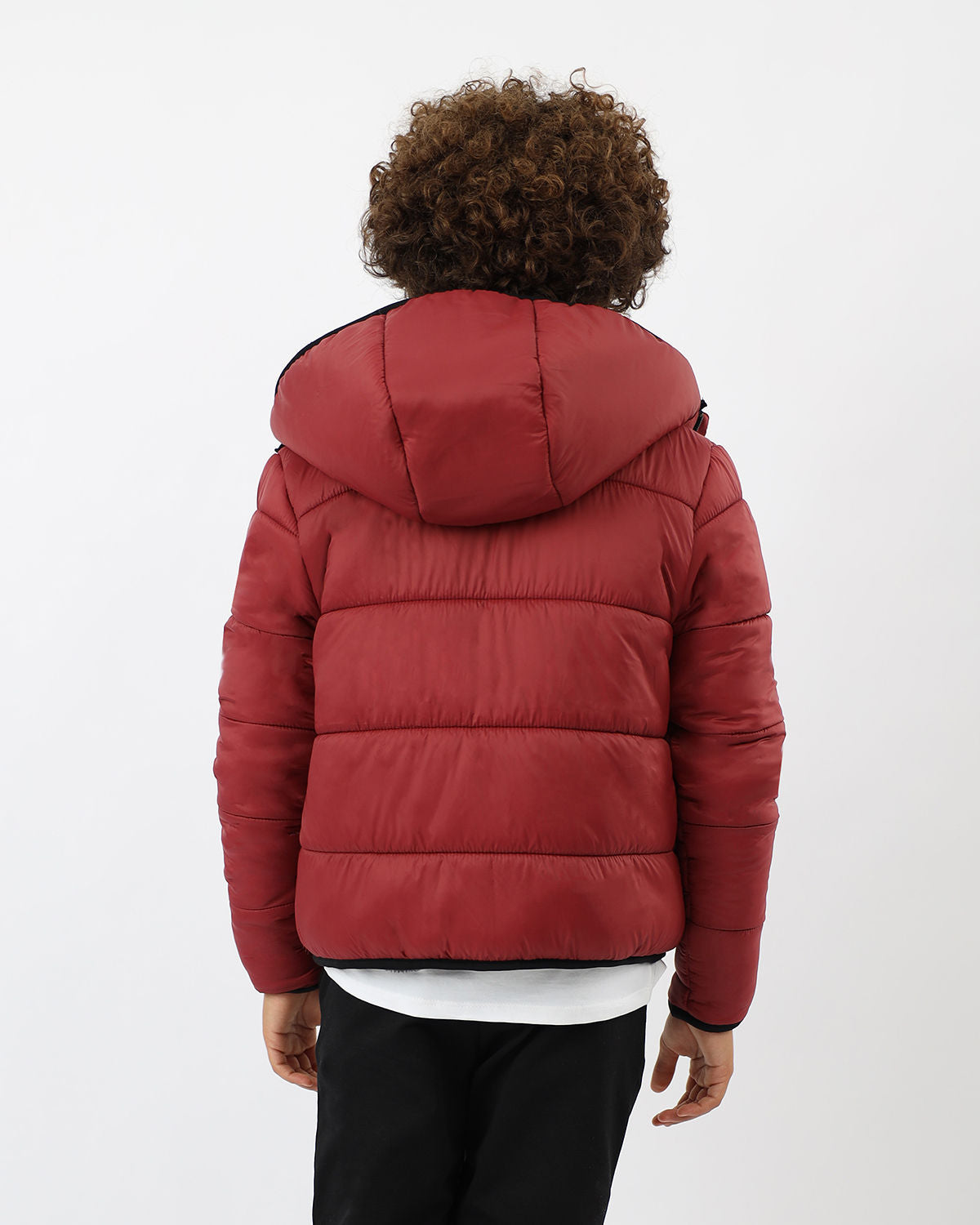 Boy's Hooded Puffer Jacket