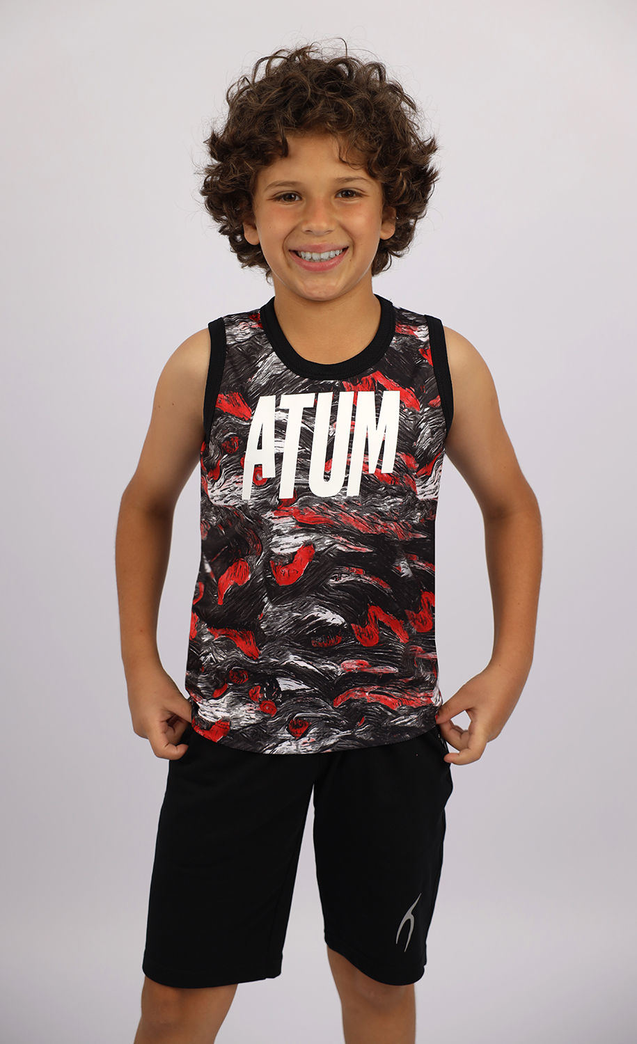 Atum Boy's Printed Tank Top