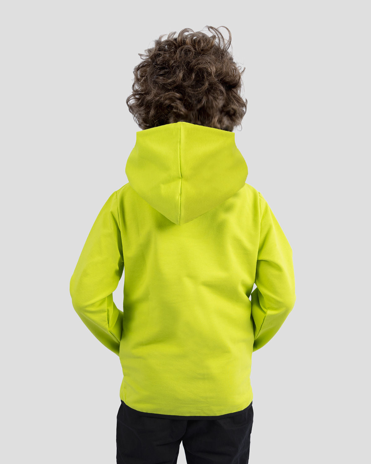 Boy's High Neck Hoodie