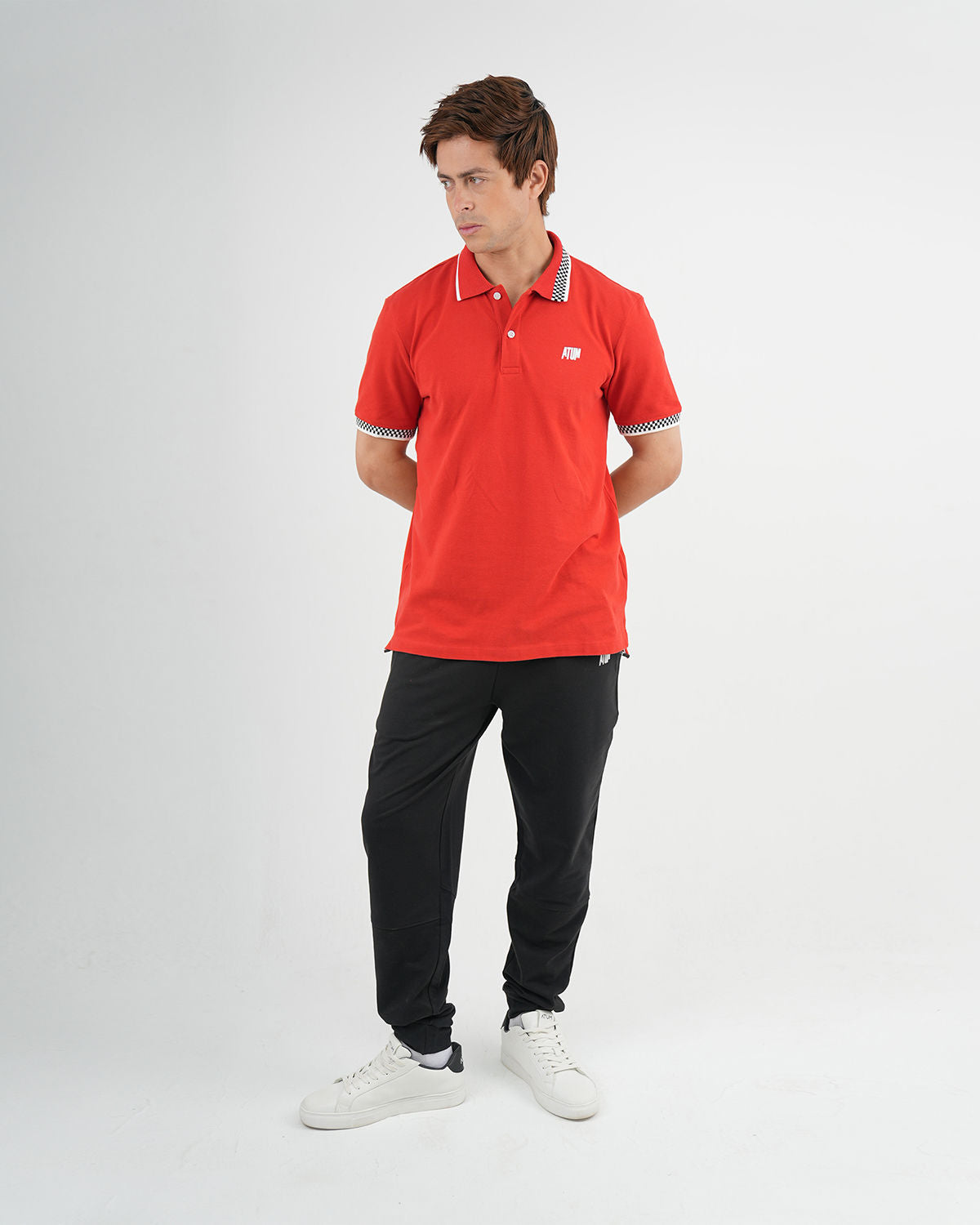 Clashflex Men's Polo Shirt - Red