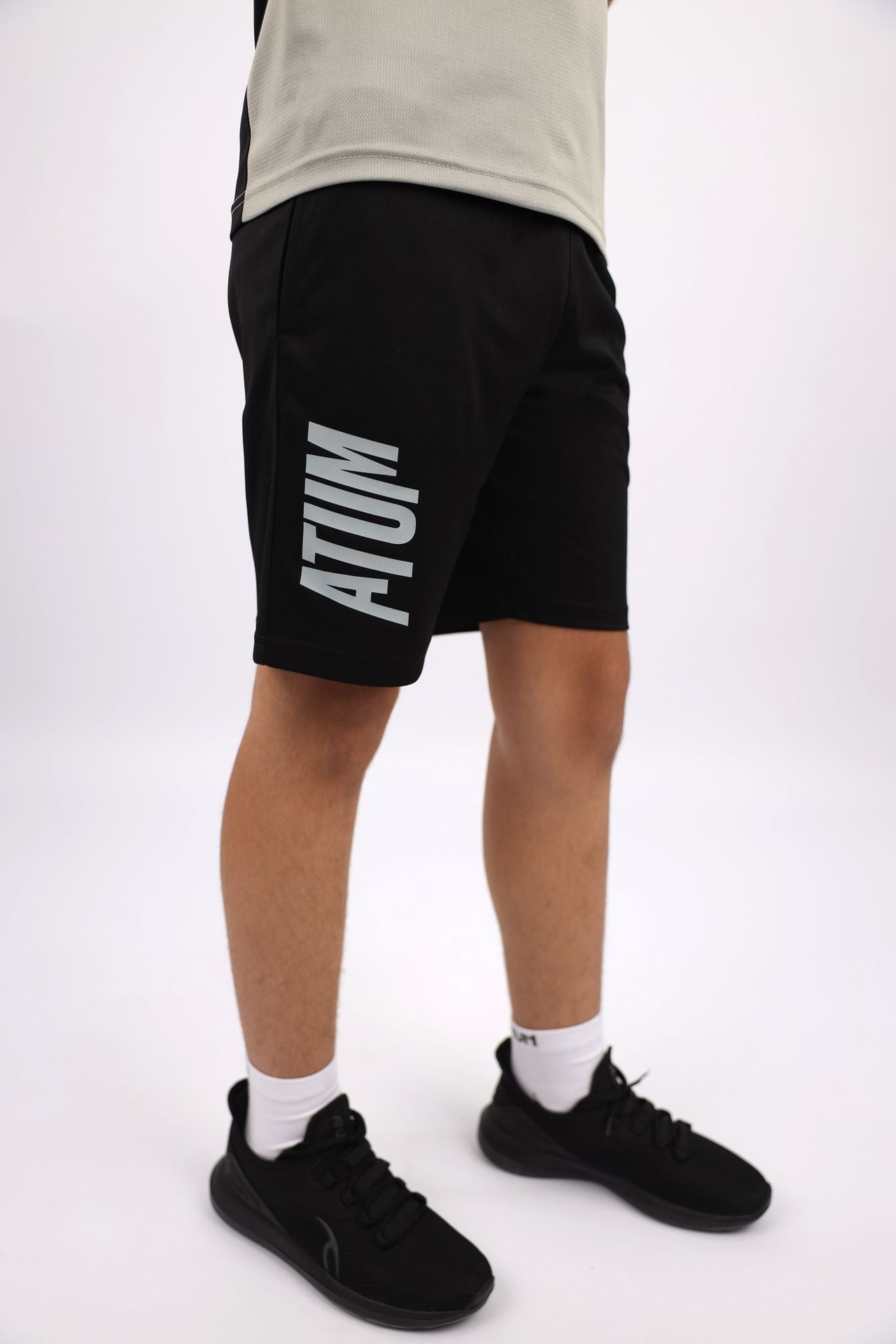 Atum Boy's Graphic Logo Sports Shorts