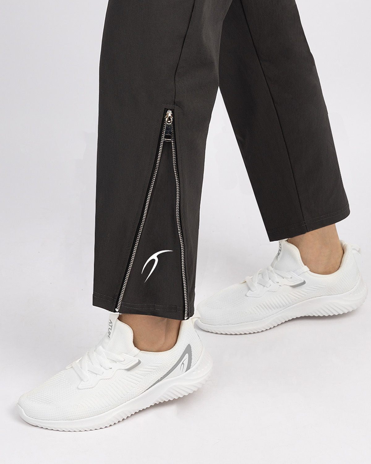 Sports Slit Zipper Women's Pants