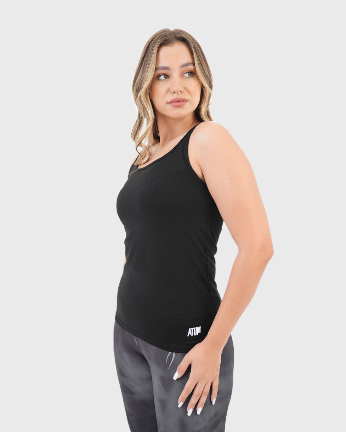 Basic Women's Tank Top - Black