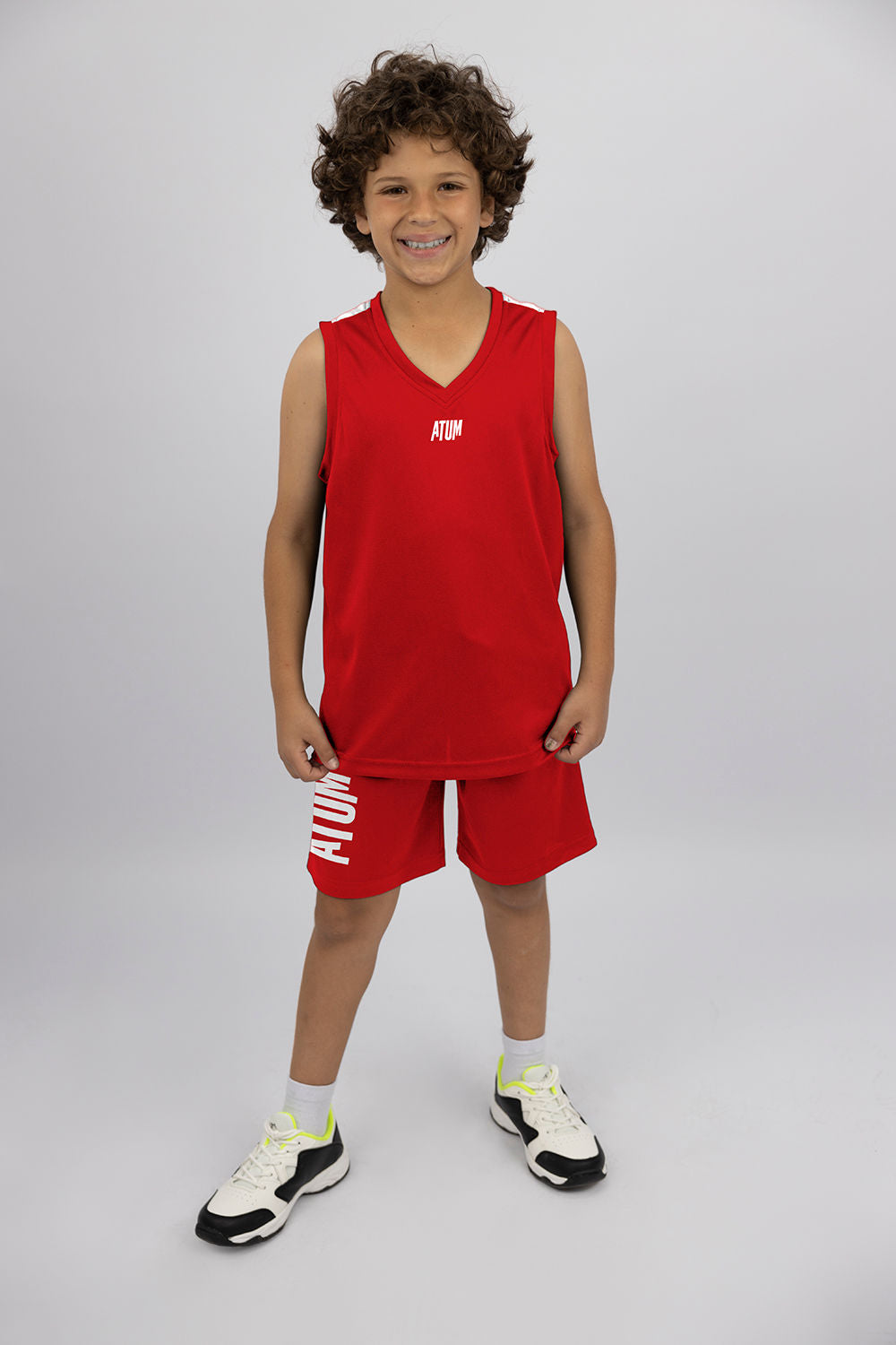 Atum Boy's Basic V-Neck Tank Top - Atum Egypt 