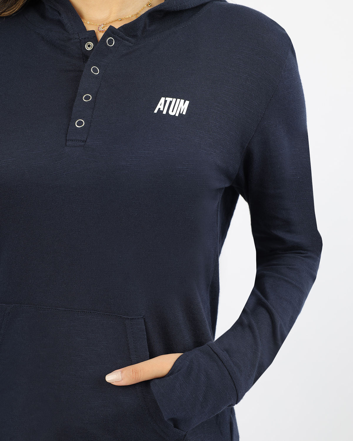 Atum Women's Basic Hooded T-shirt
