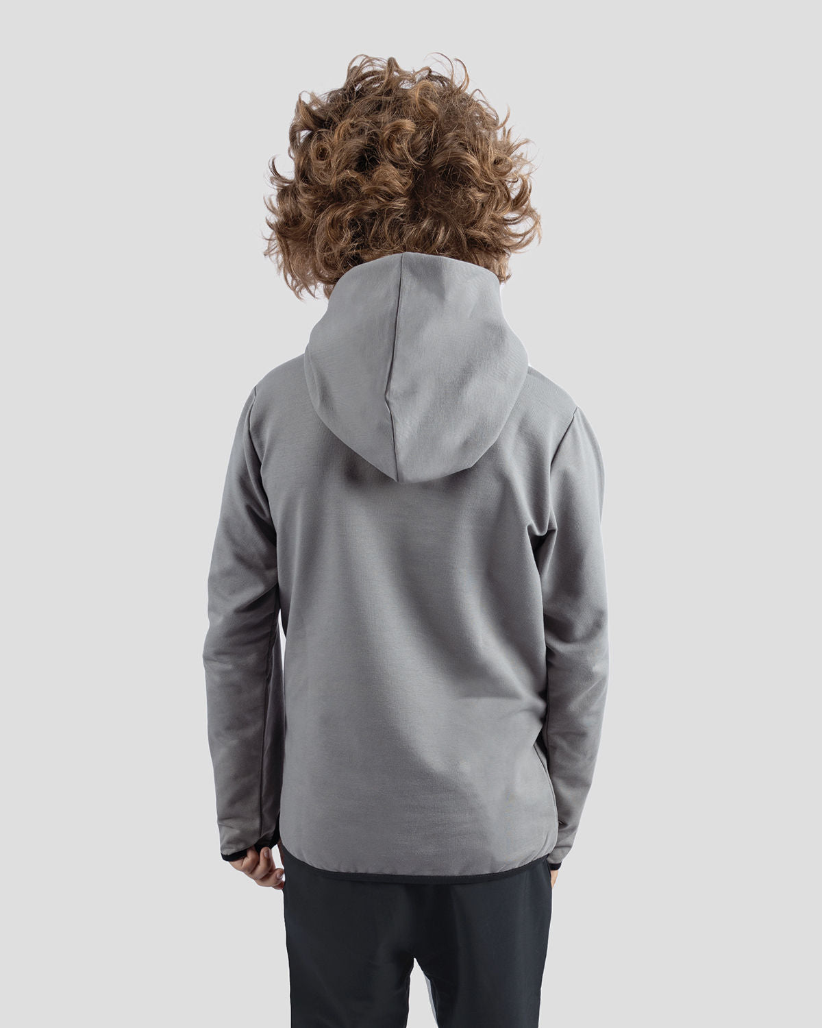 Boy's High Neck Hoodie