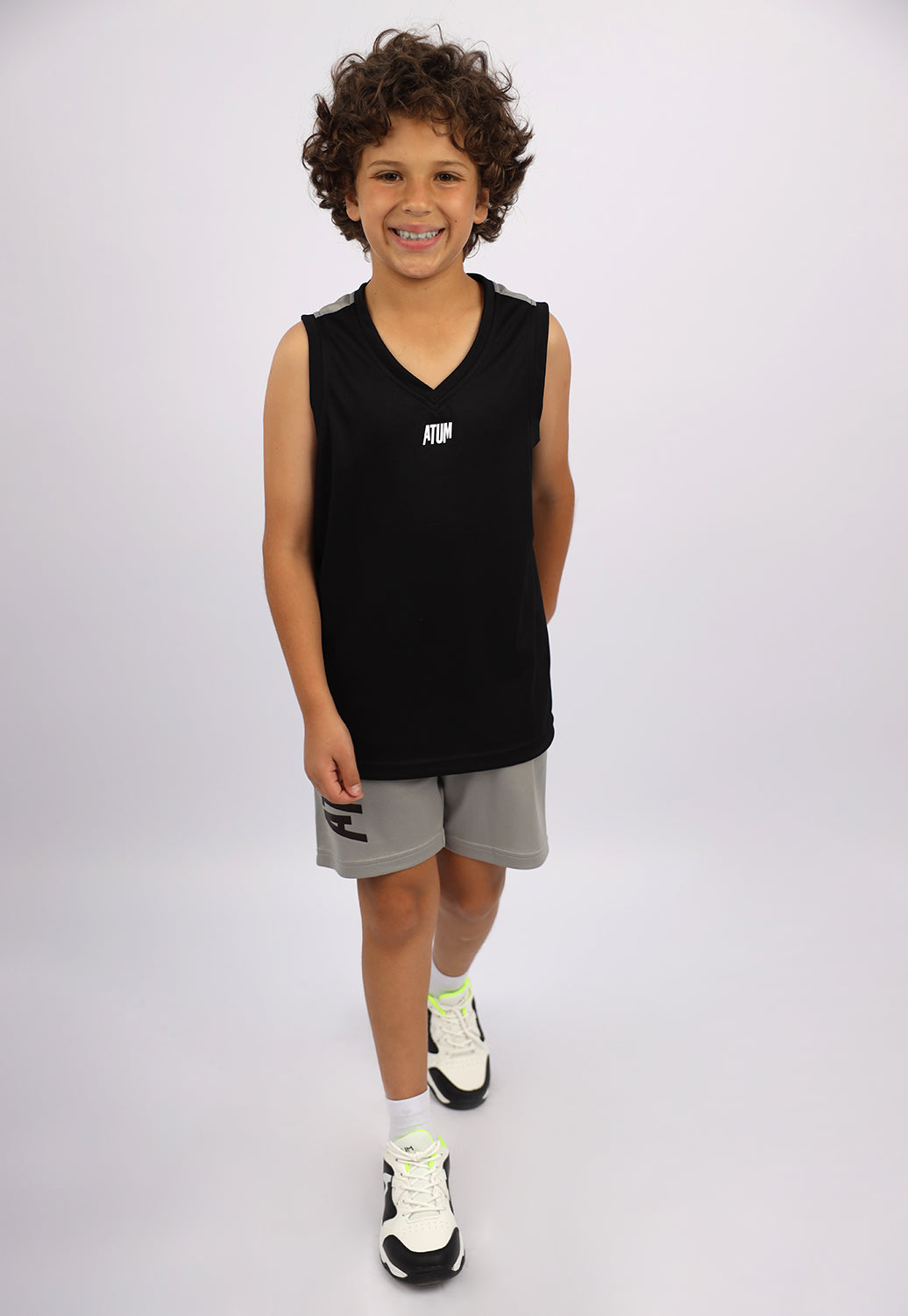 Atum Boy's Basic V-Neck Tank Top - Atum Egypt 