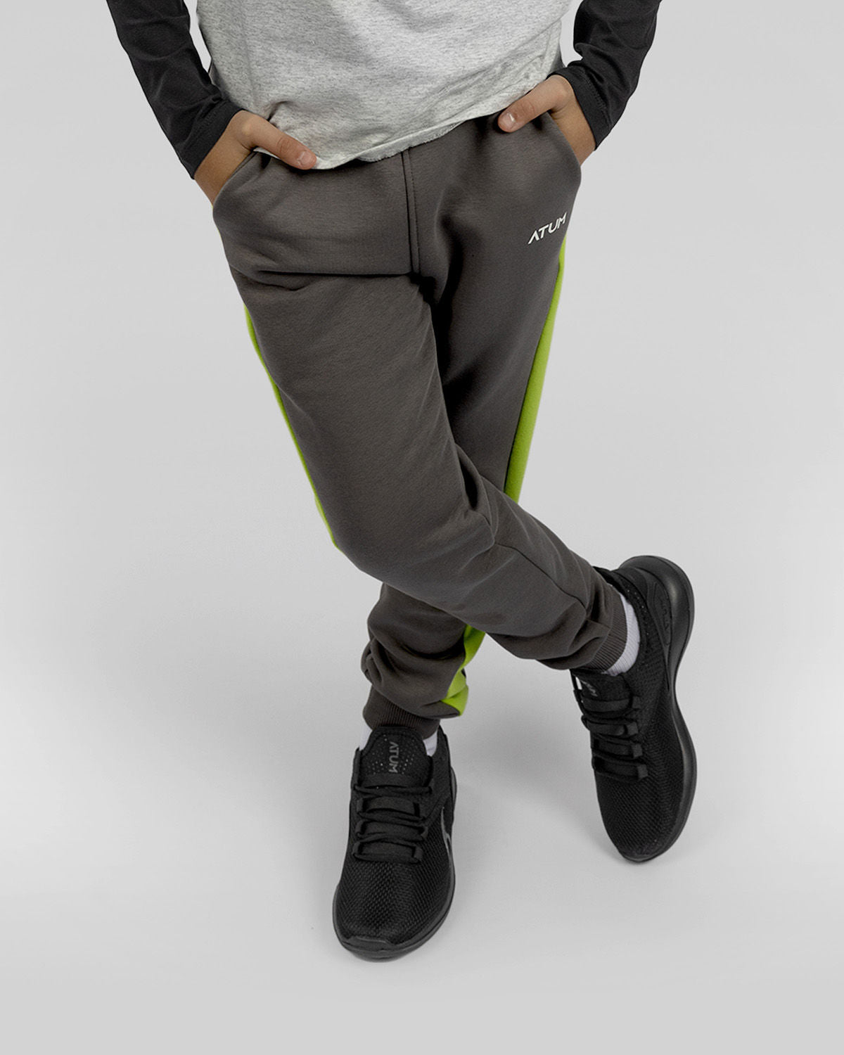 Atum boy's neon sweatpants