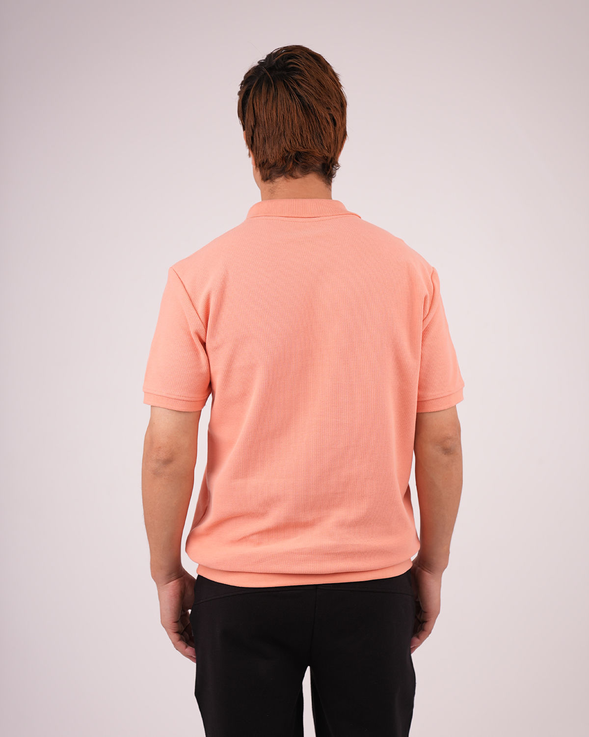 Regular Fit Men's Polo T-Shirt - Orange