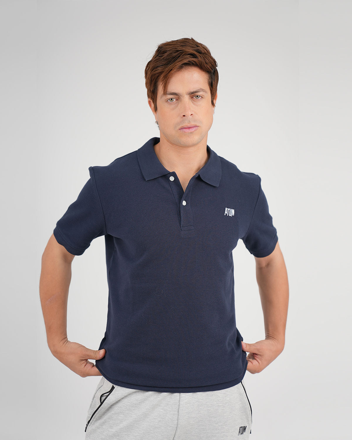 Regular Fit Men's Polo T-Shirt - Navy