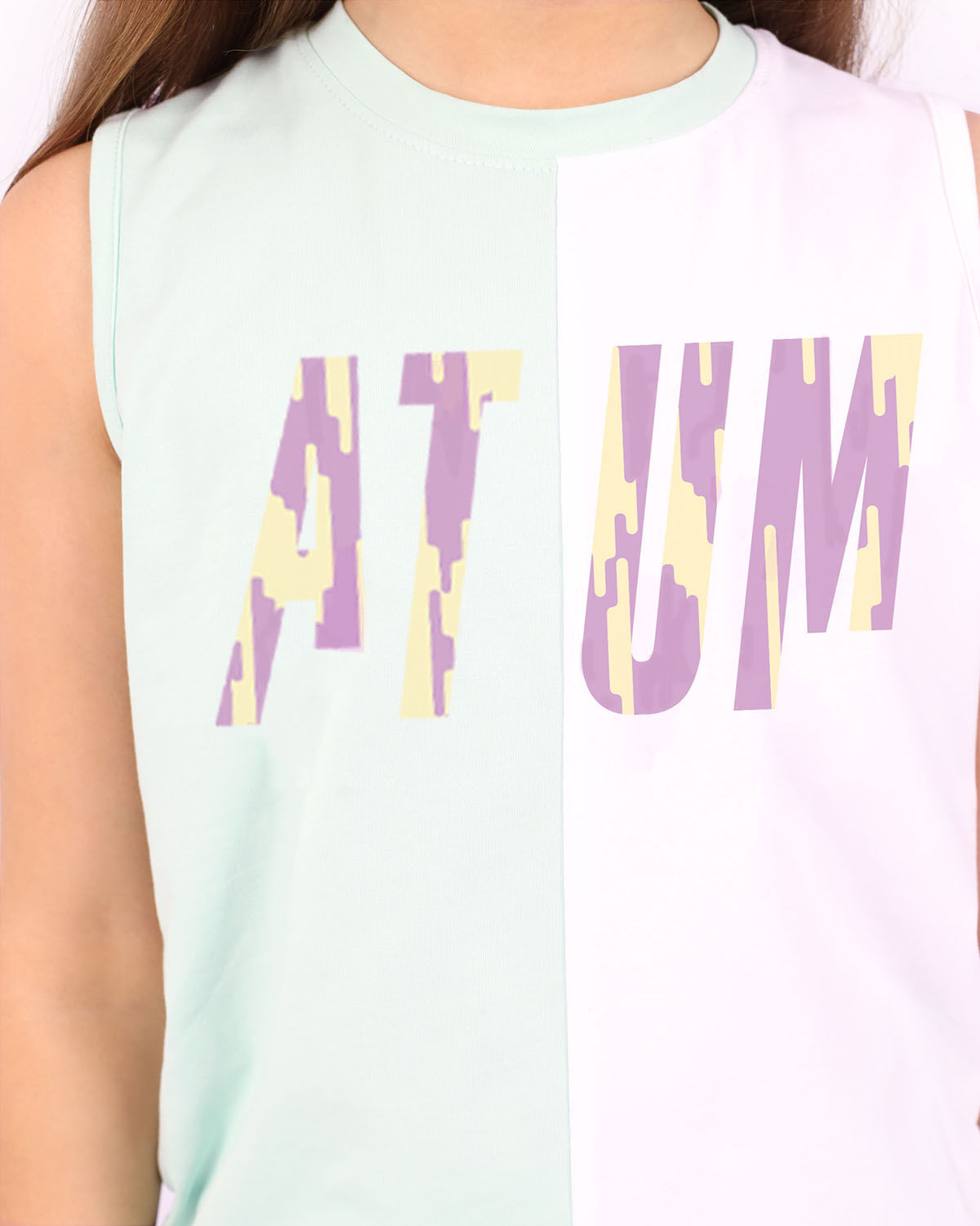 Atum Juniors Colorful cross top