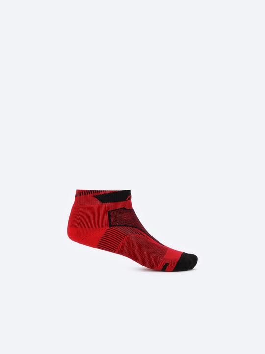 Photo by ð—”ð—§ð—¨ð— SPORTSWEAR Â® on December 26, 2022. May be of red/black low-cut kid's socks with atum logo