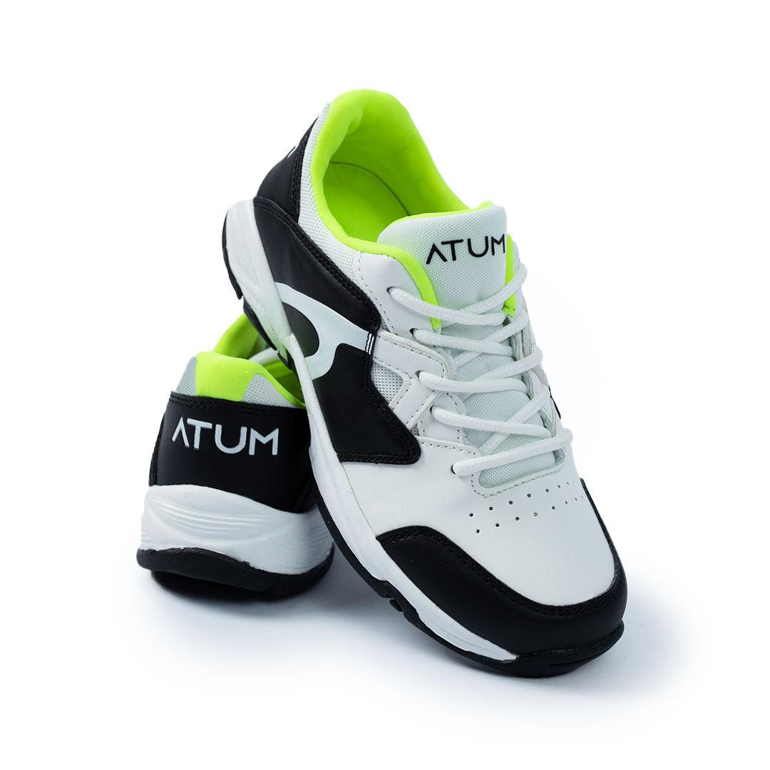 Photo by 𝗔𝗧𝗨ð�— SPORTSWEAR ® on December 26, 2022. May be of white/black lifestyle shoes with atum logo