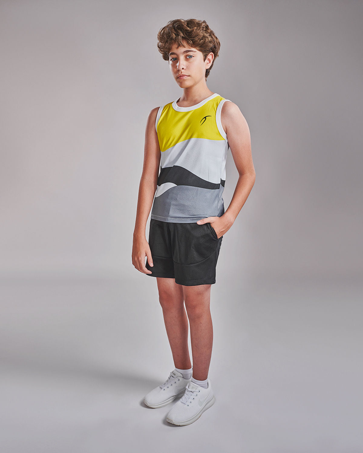 Photo by 𝗔𝗧𝗨𝗠 SPORTSWEAR ® on December 20, 2022. May be an image of 1 boy wears black  training shorts..