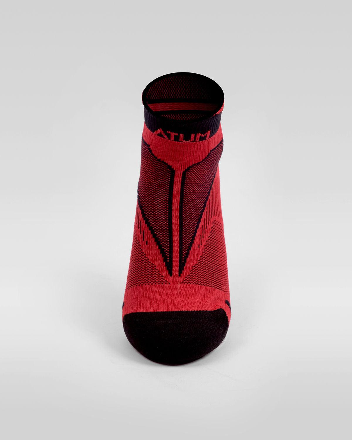 ATUM| Kids Low-Cut Training Socks - red