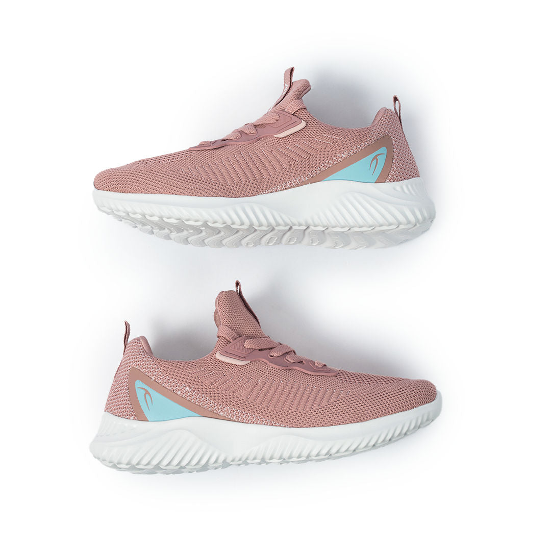 Photo by 𝗔𝗧𝗨ð�— SPORTSWEAR ® on December 26, 2022. May be a rose women's ultrafly training shoes with atum logo.